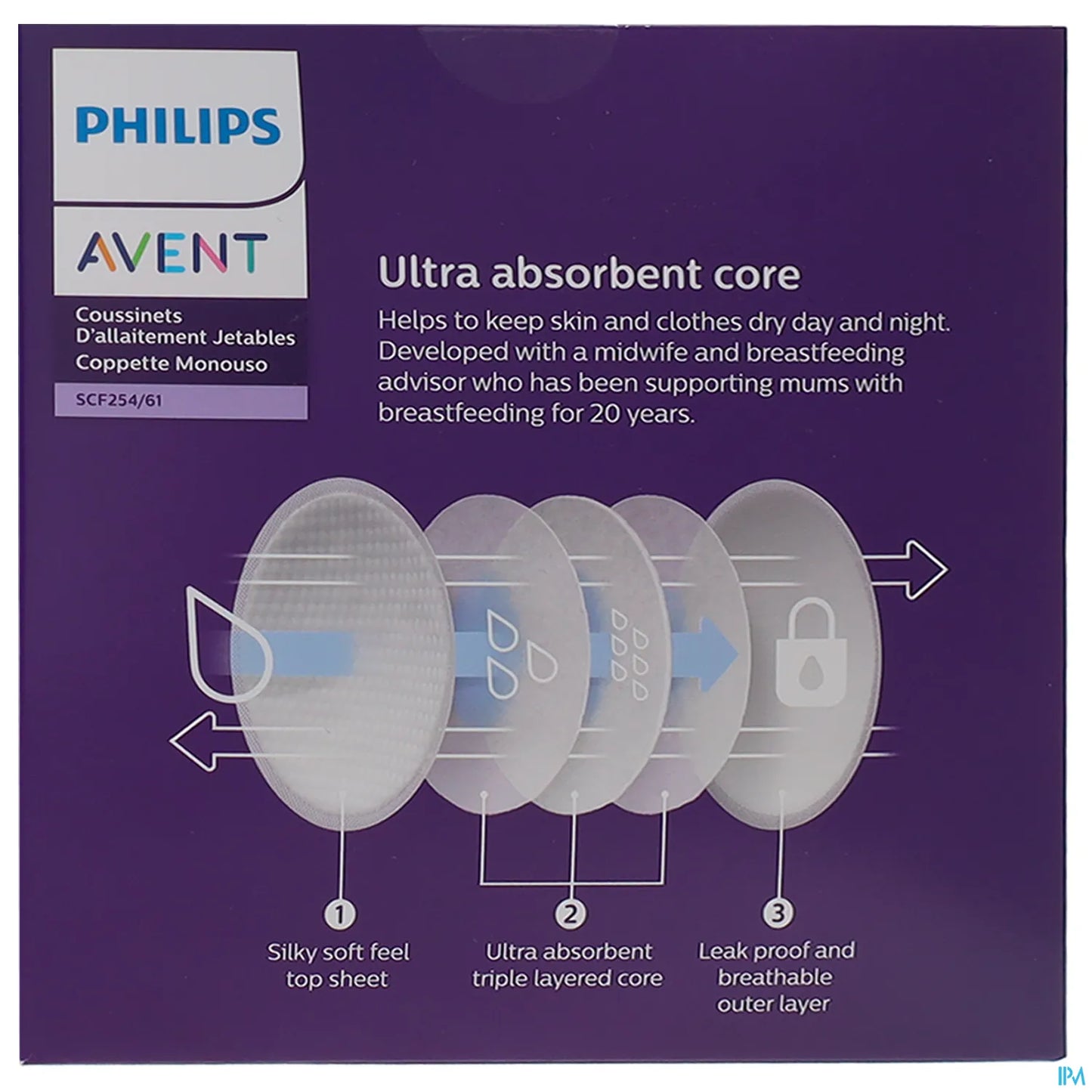 Coppette assorbilatte monouso Philips Avent 60 pezzi