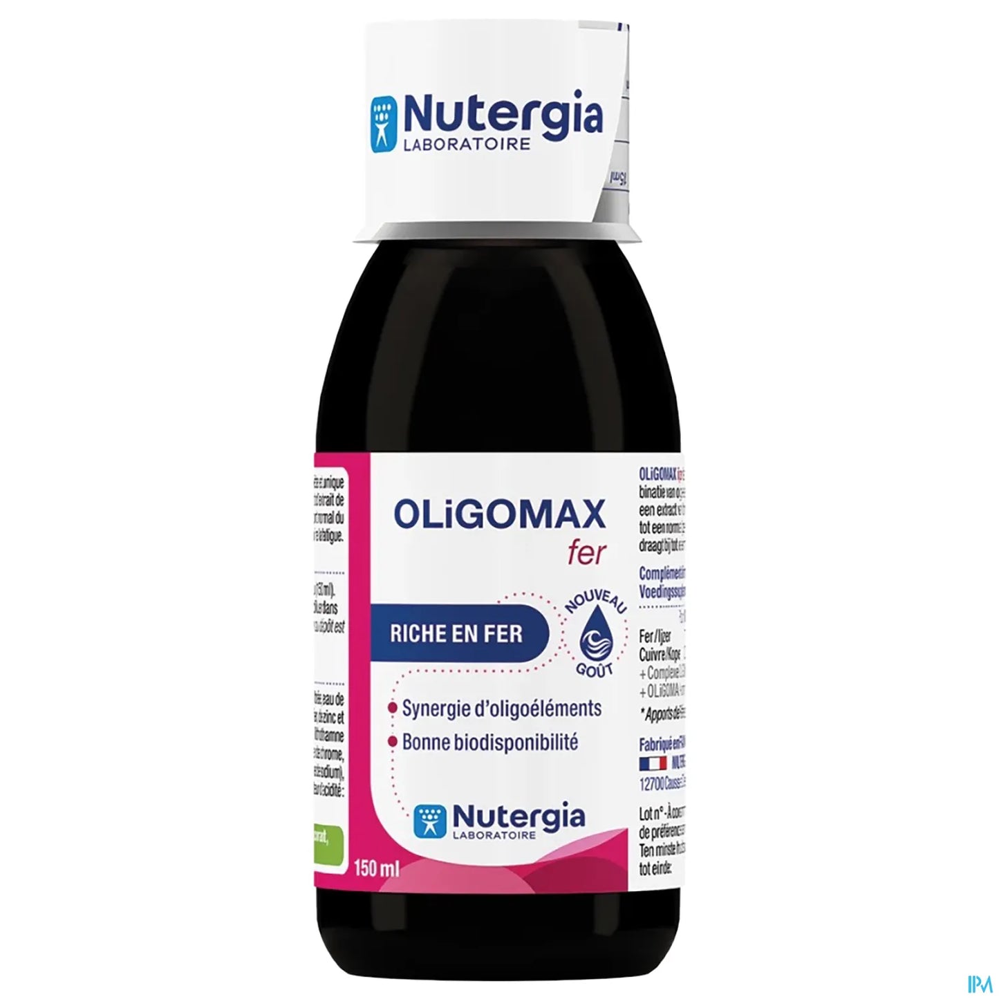 Oligomax Fer Solution Buvable Flacon 150ml
