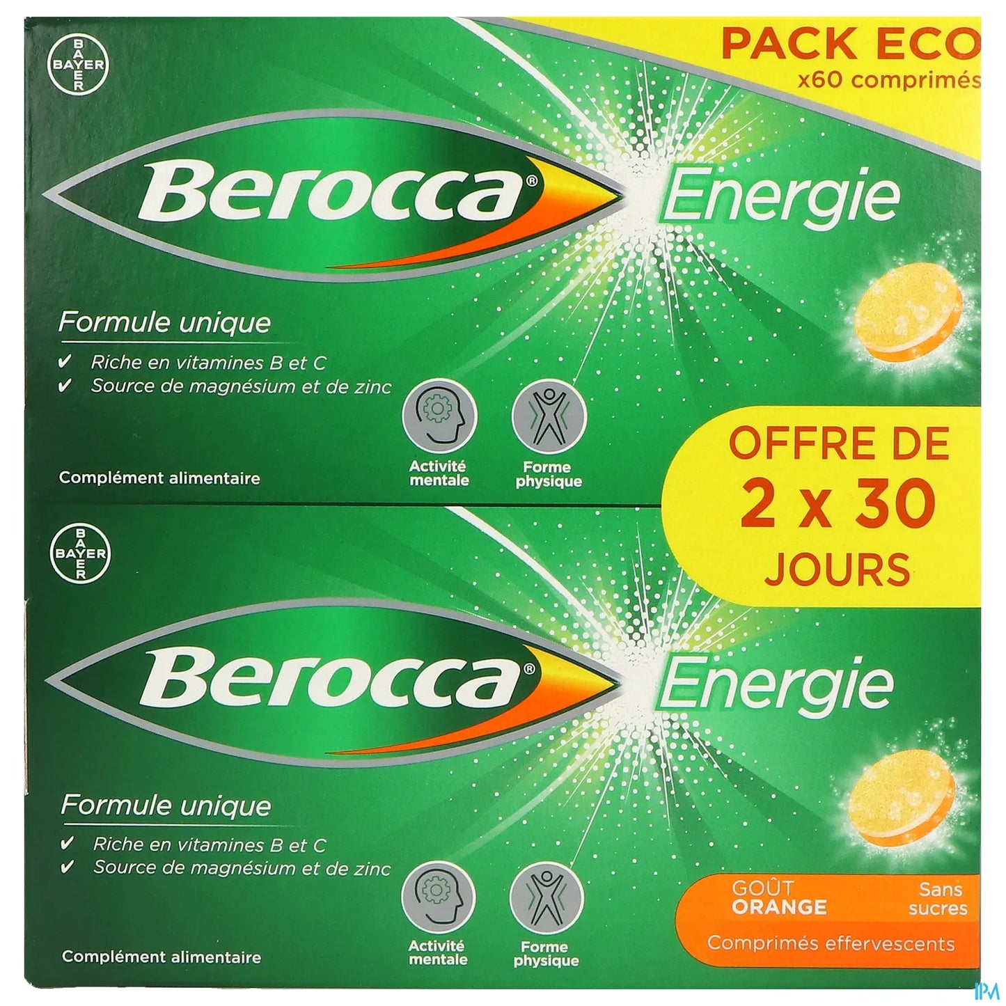 Sugar-Free Energy Orange 60 Effervescent Tablets