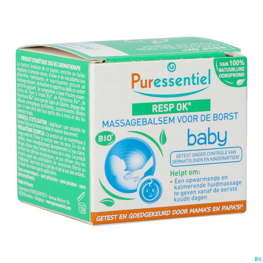 Bio Resp Ok Baume de Massage Pectoral Bébé 30ml