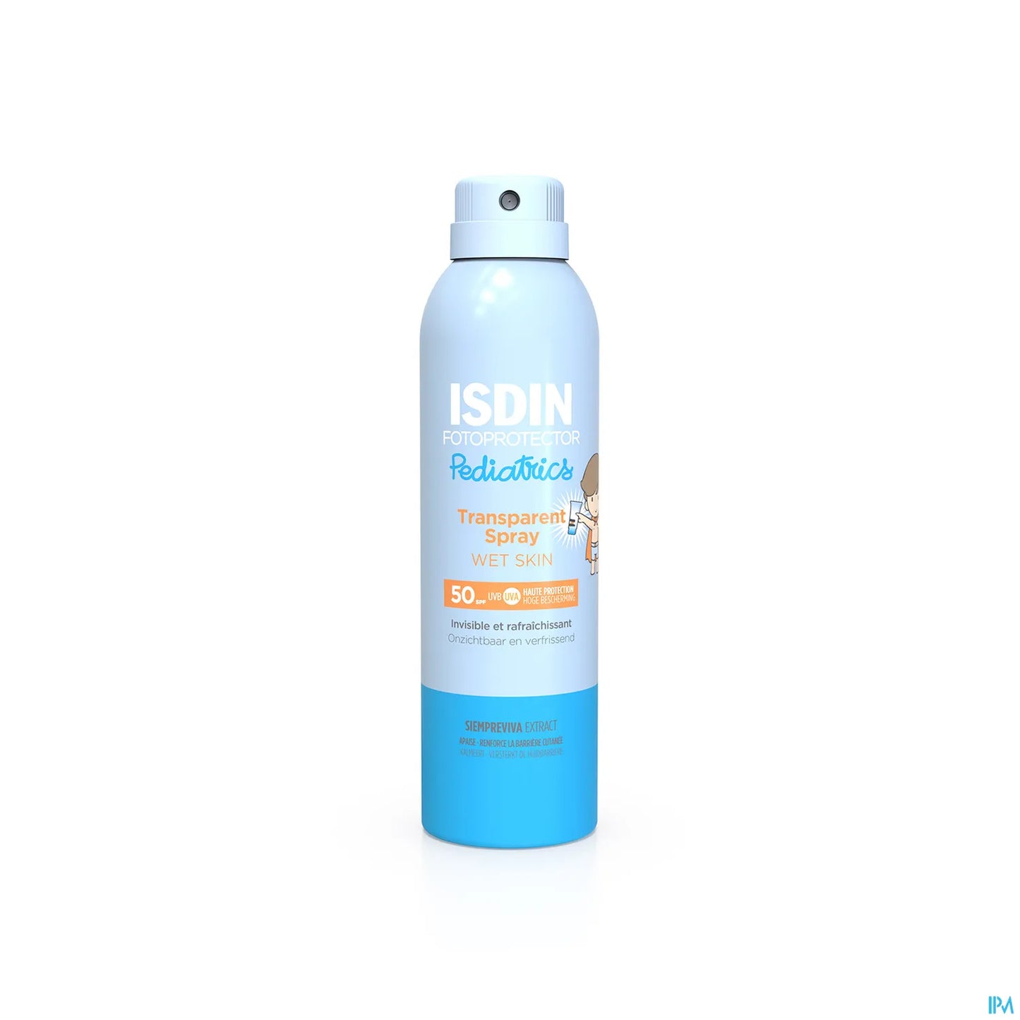 Fotoprotector Pediatrics Transparent Spray Wet Skin SPF50+ 250ml