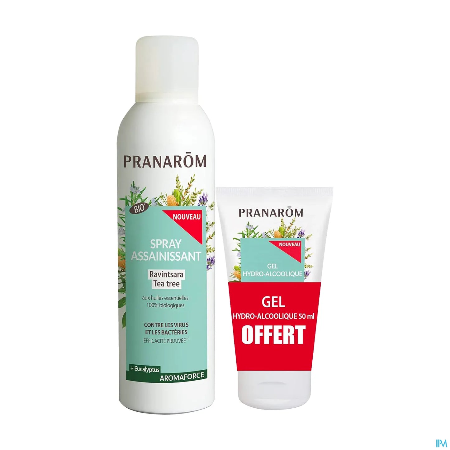Aromaforce Ravintsara Sanitizing Spray and Hydroalcoholic Gel