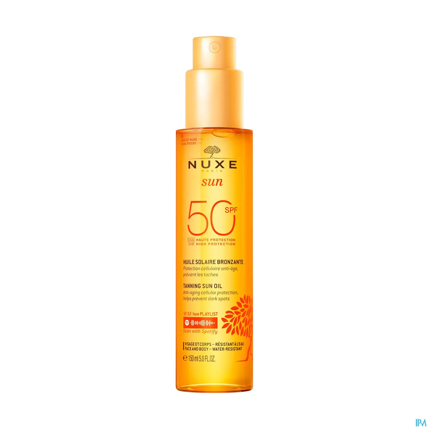 Sun Huile Bronzante Haute Protection SPF50 150ml