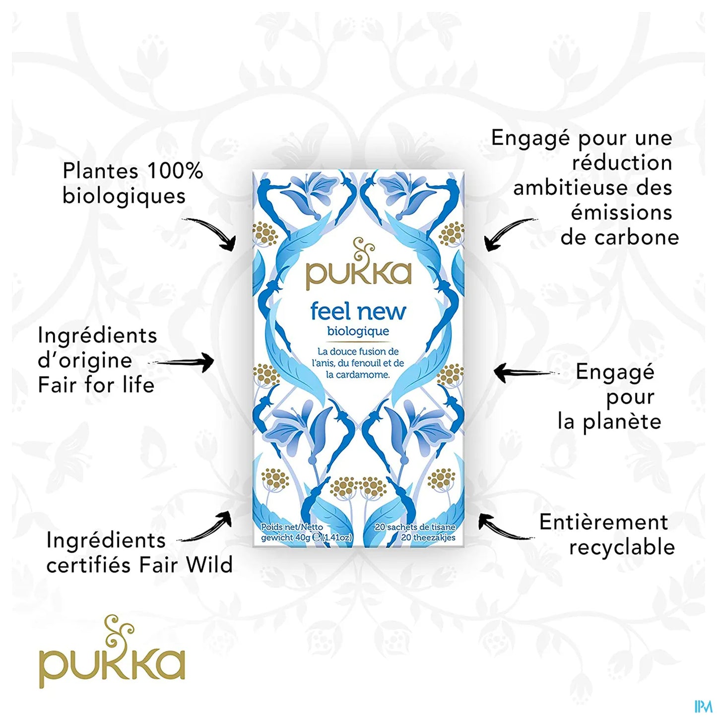 Feel New Organic Infusion 20 bustine