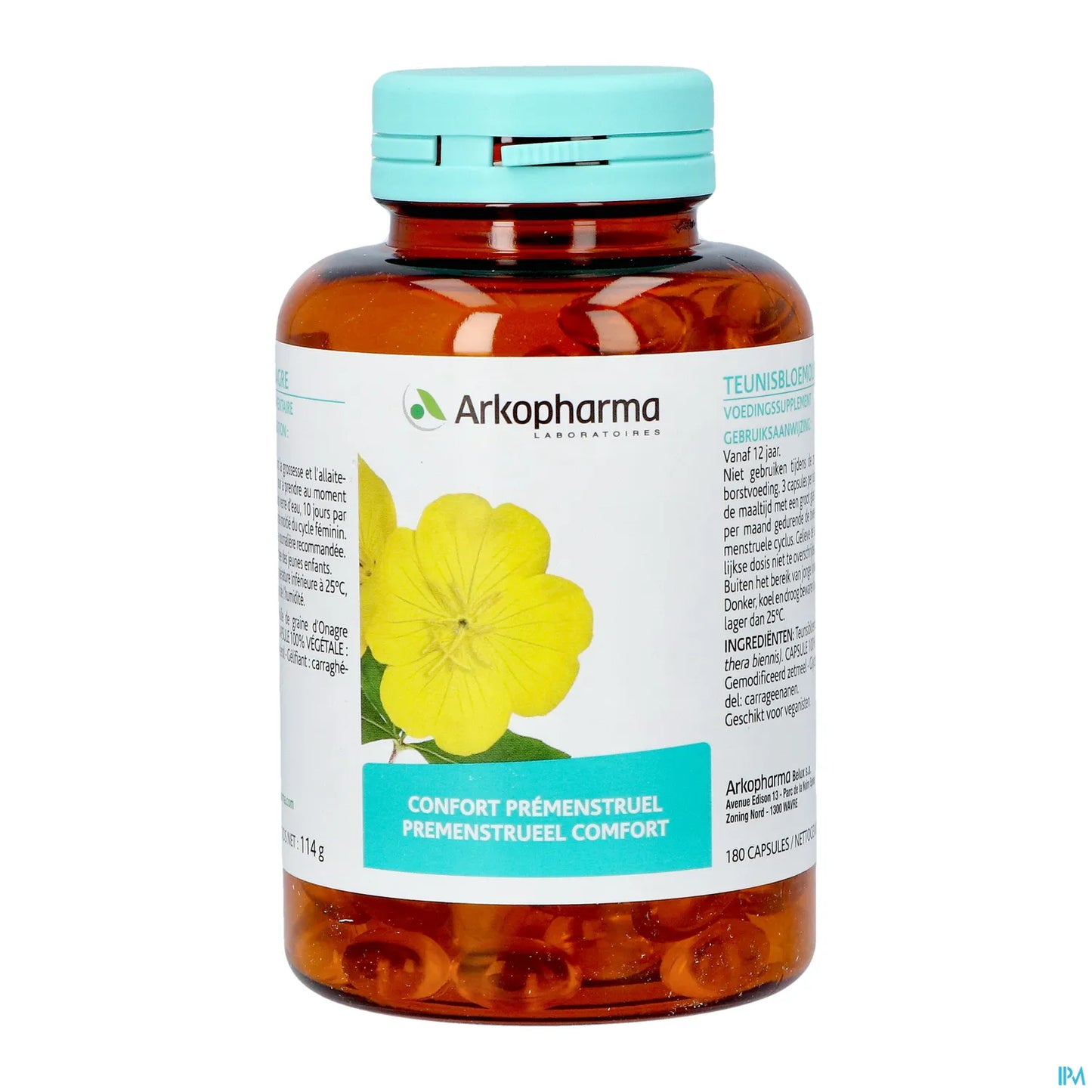 Arkogélules Huile d'Onagre Bio 180 Gélules