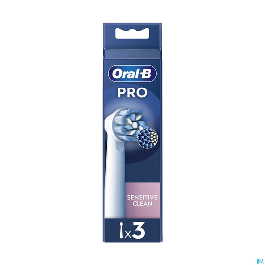 Spazzolini Oral-B Pro Sensitive Clean, confezione da 3