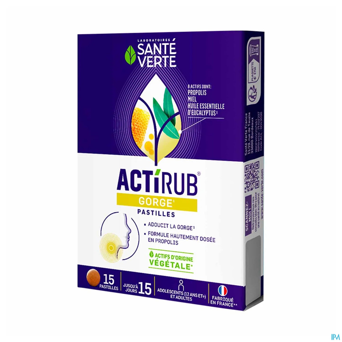 Actirub Pastiglie per la gola 15 pastiglie