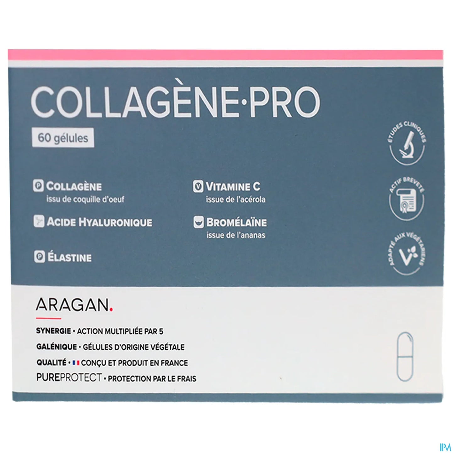 Granions Aragan Collagène Pro 60 Gélules