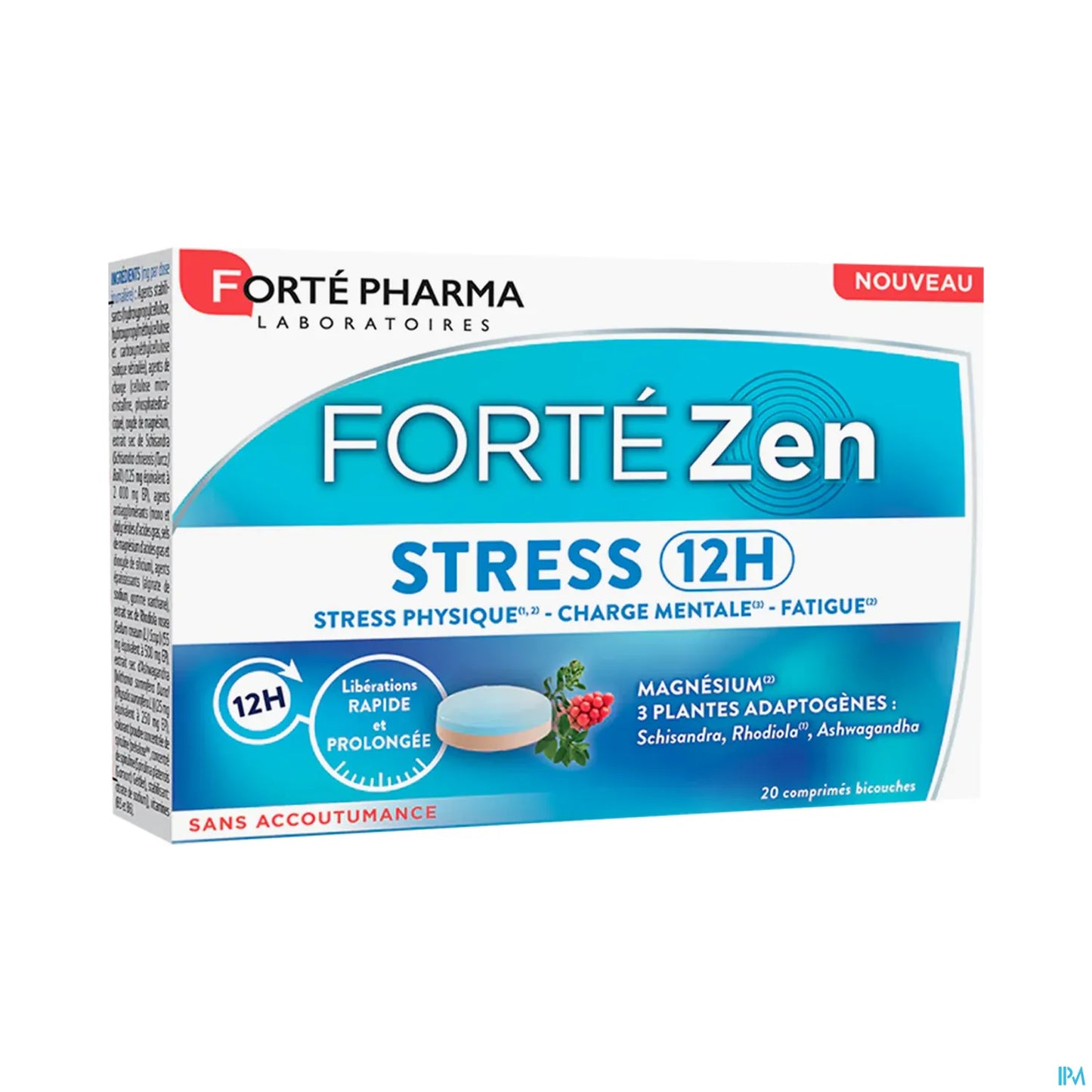Fortezen Stress 12h 20 Comprimés Bi-Couches