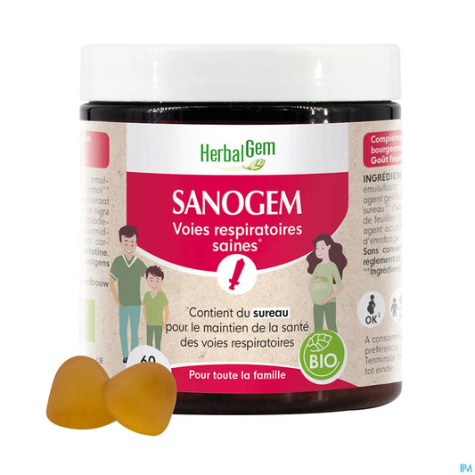 Sanogem Gummies Bio 60 unités.