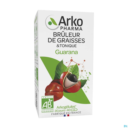 Arkogélules Bio Guarana 40 Capsules