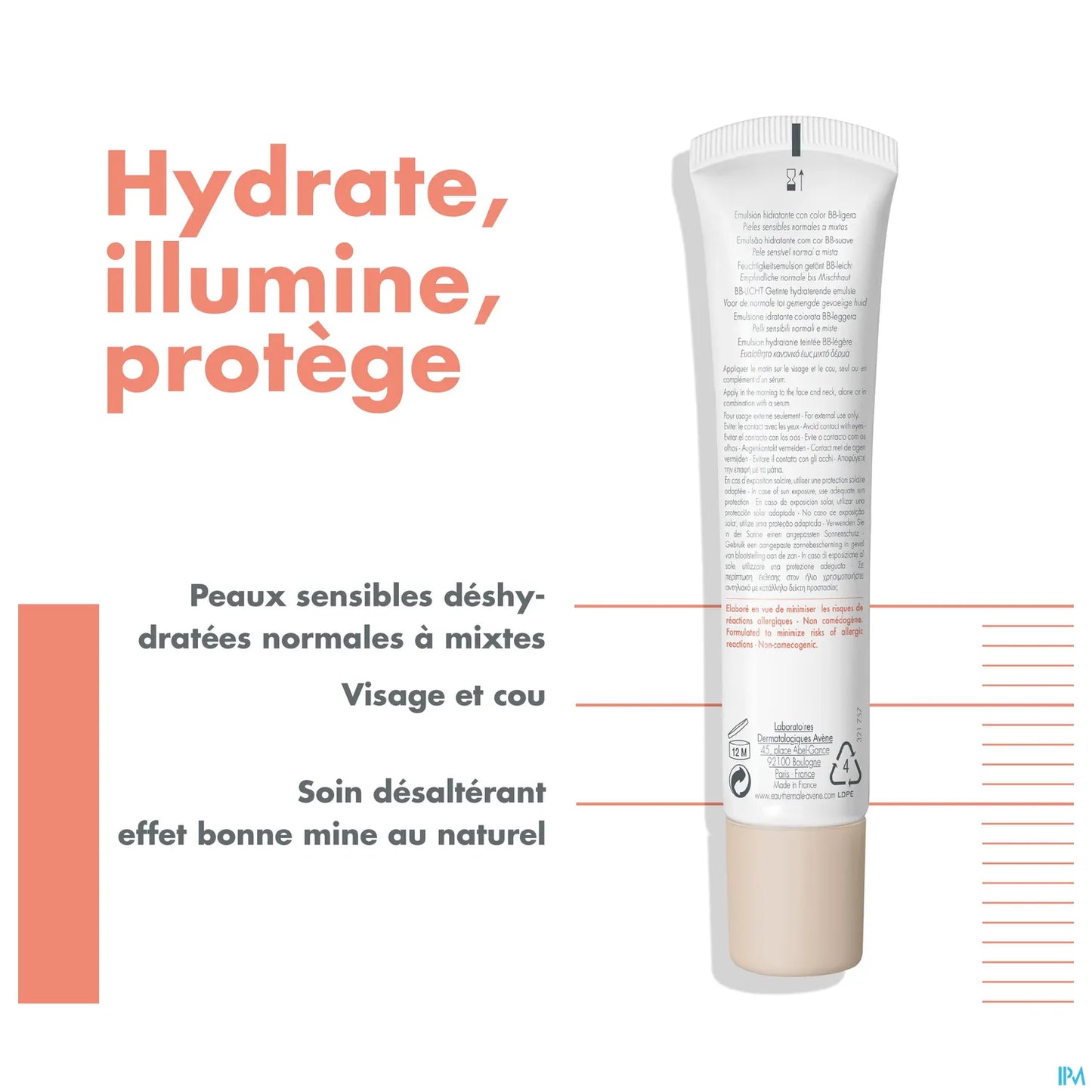 Hydrance BB-Light Emulsione idratante colorata SPF30 40 ml