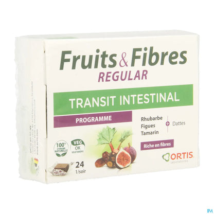 Fruits & Fibres Regular Transit Intestinal - 24 Cubes