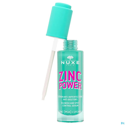 Siero anti-imperfezioni Zinc Power Flacone con pipetta da 30 ml