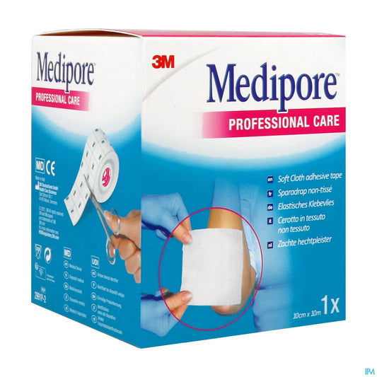 3M Medipore Liner Non-Woven Tape 10cm x 10m