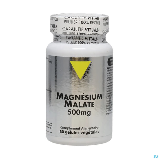 Magnesium Malate 500 milligrams 60 capsules
