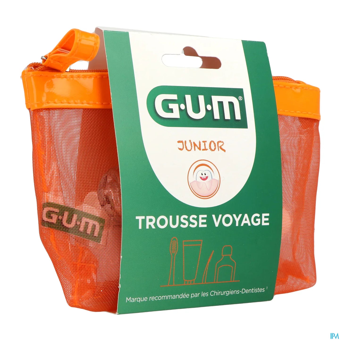 GUM Travel Junior Kit 3700439100001 Set of 4 Products