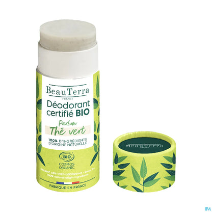 Deodorante al tè verde biologico 50 g