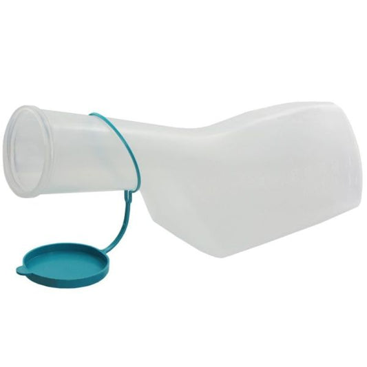 Male Urinal with Cap 1 Liter