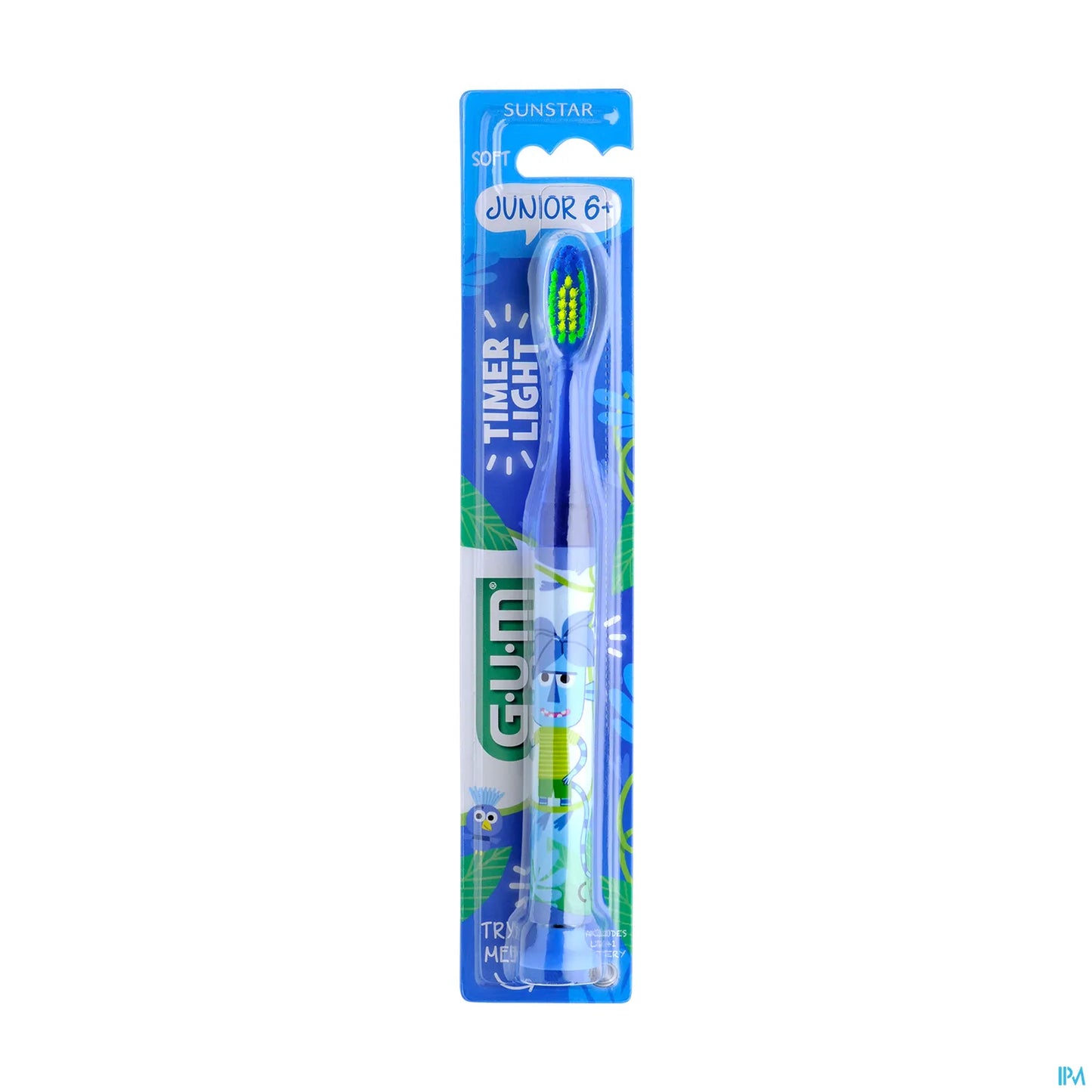 GUM 903 Junior Light-Up Toothbrush for Children 5-12 Years