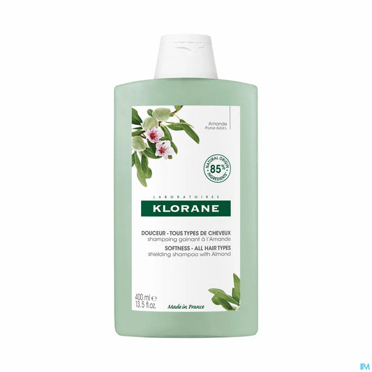 Shampoo ristrutturante alla mandorla per tutti i tipi di capelli 400 ml