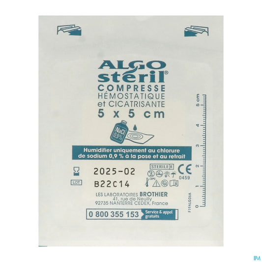 Algosteril 5x5 cm Scatola da 10 Compresse
