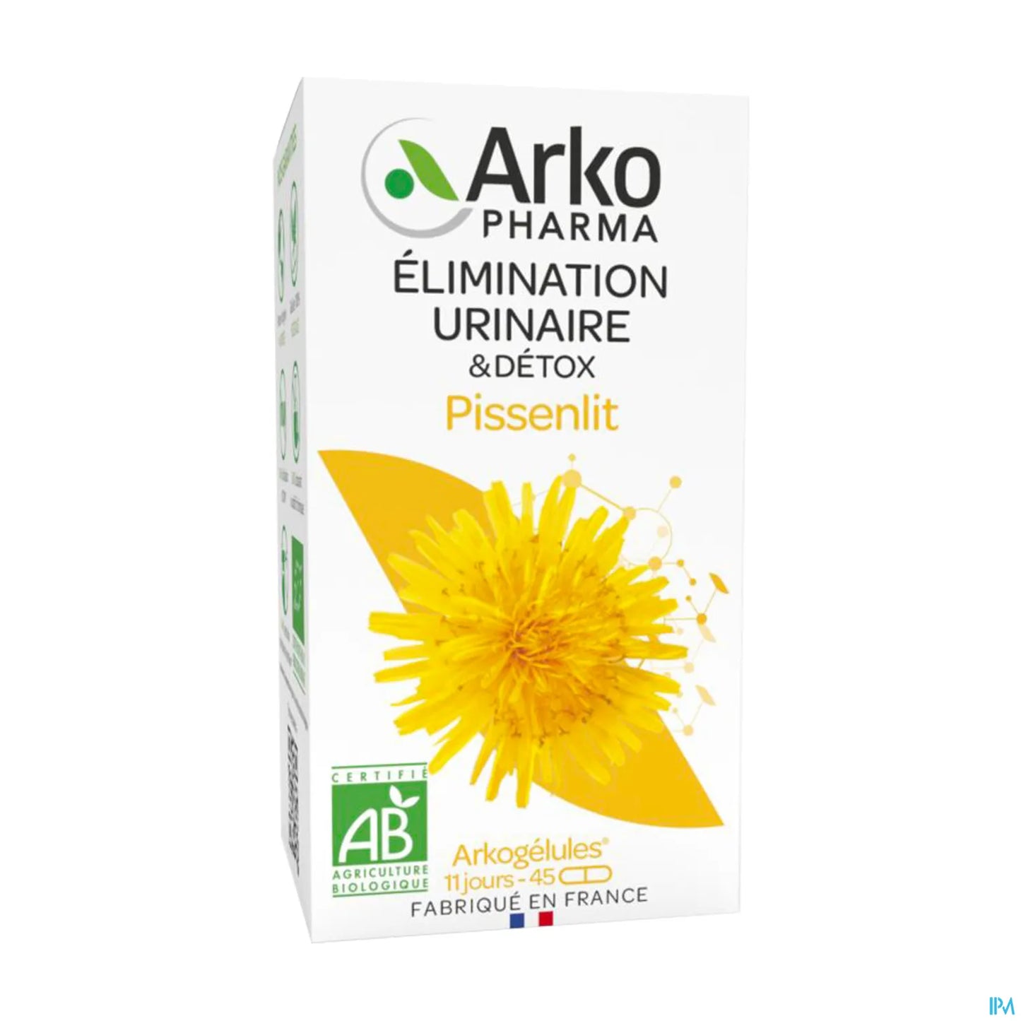 Arkogelules Bio Pissenlit 1320mg Racine Bte/45