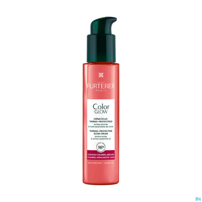 Crema illuminante termoprotettiva Color Glow, flacone con pompa da 100 ml