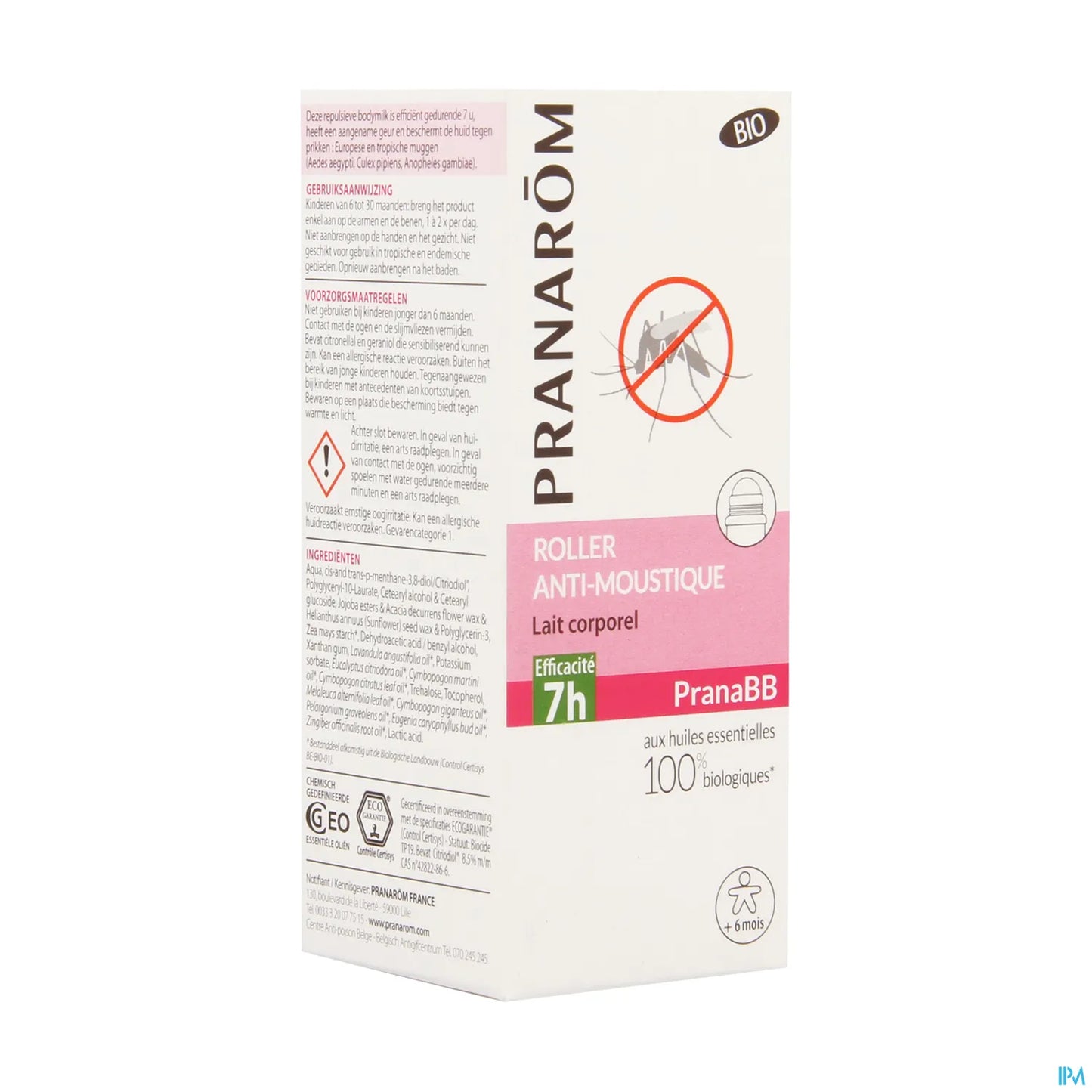 Roller Anti Moustiques Bébé 30 mL
