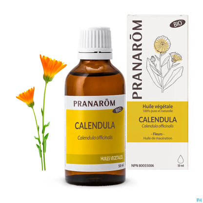 Huile Végétale Calendula Bio Flacon 50ml