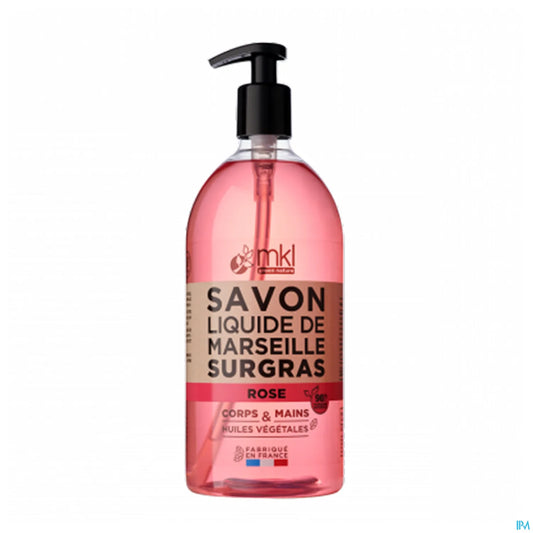 Green Nature Savon de Marseille Rose de Damas 1L