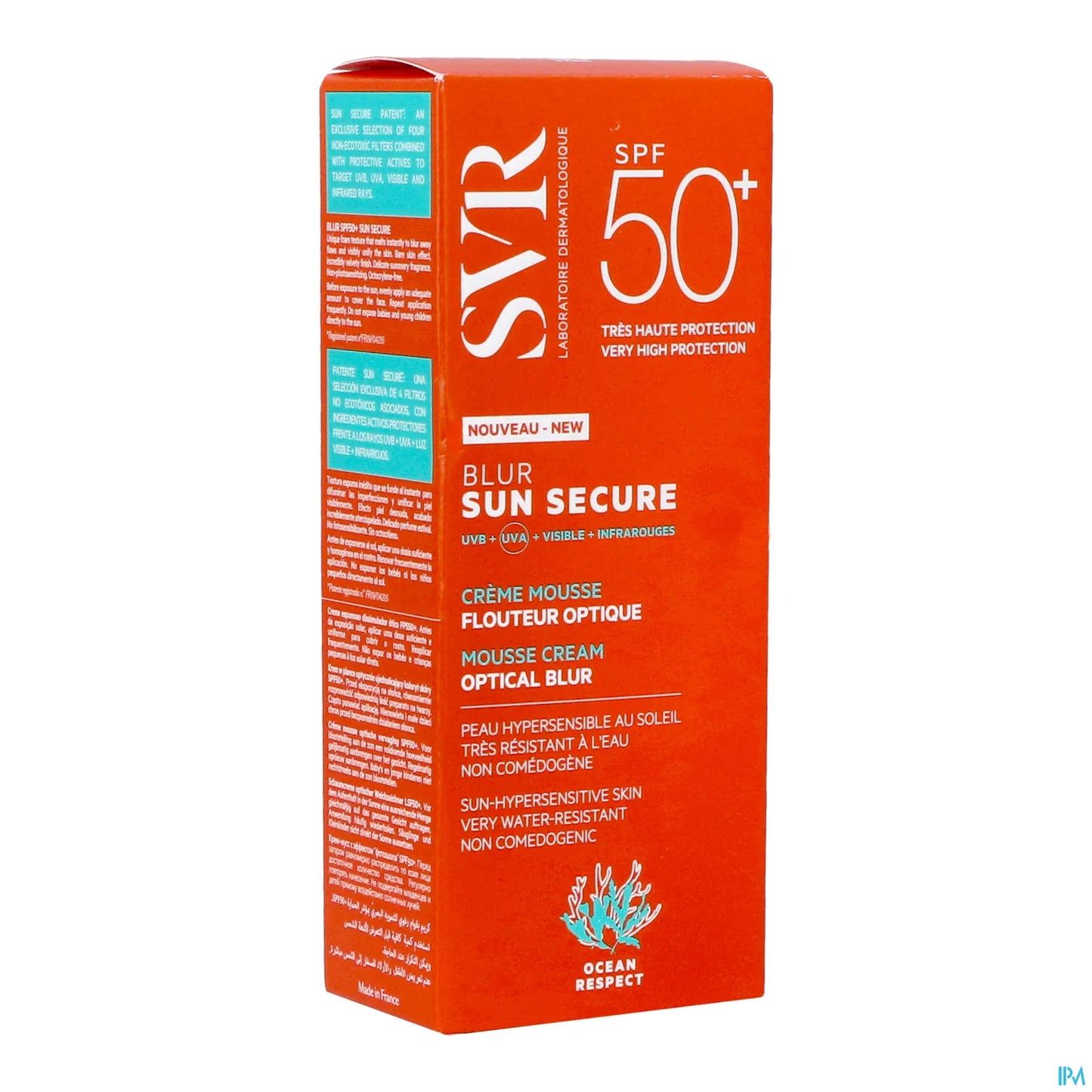 Sun Secure Blur Crème Mousse Flouteur Optique SPF50+ 50ml