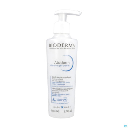 Atoderm Intensive Crema Gel Rinfrescante Ultra-Lenitiva 200 ml