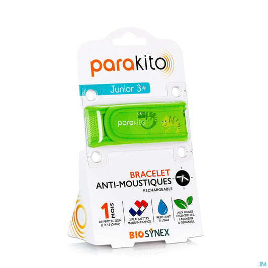 Bracelet Anti-Moustiques Junior Caméléon Rechargeable