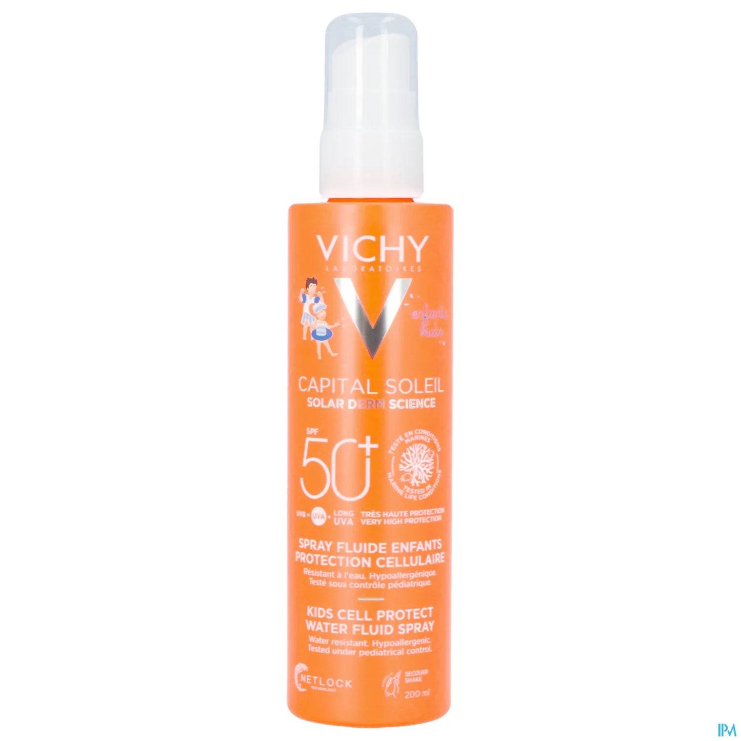 Capital Soleil Water Fluid Spray Kids SPF50+ 200ml