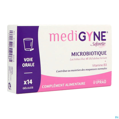 Saforelle Medigyne 14 Vaginal Microbiotic Capsules