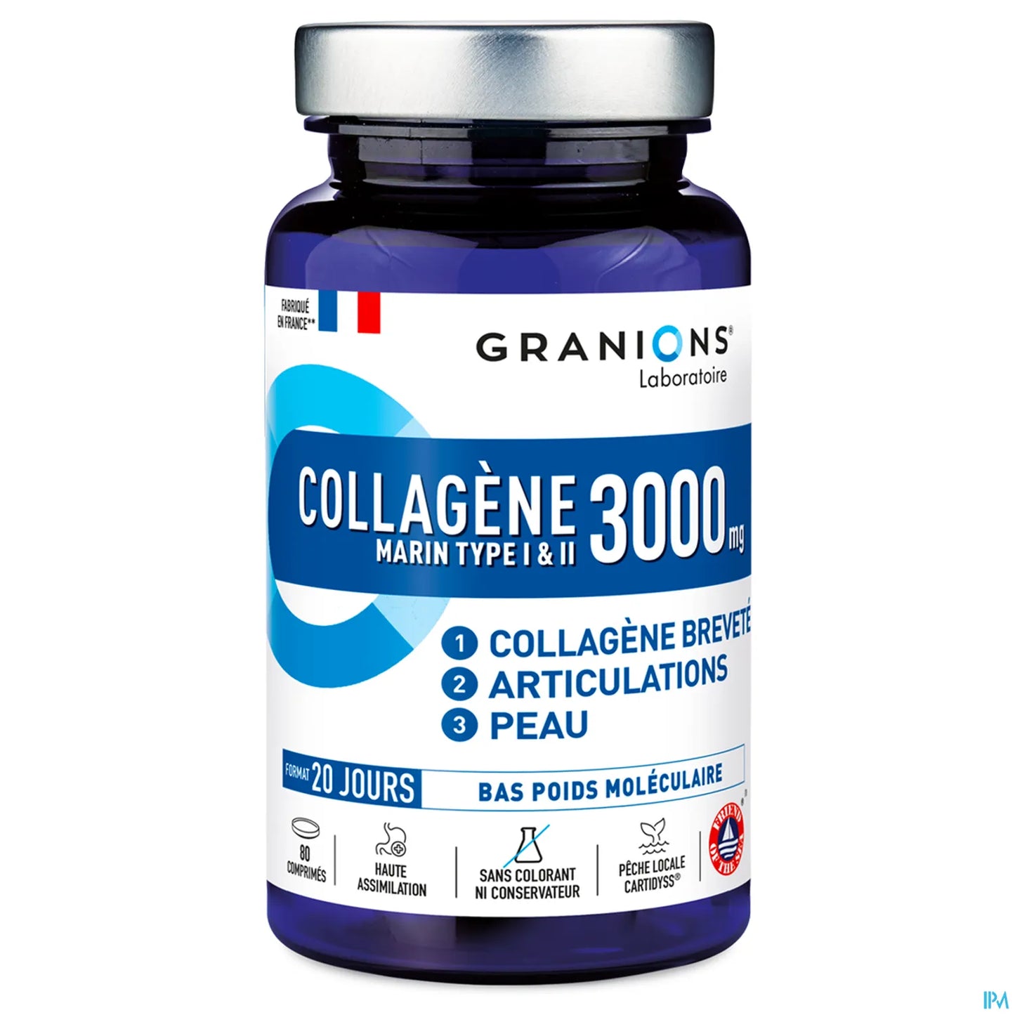 Collagene marino tipo I e II 80 compresse