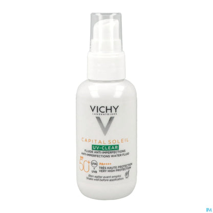 Capital Soleil UV-Clear Fluido Anti-Imperfezioni SPF50 40ml