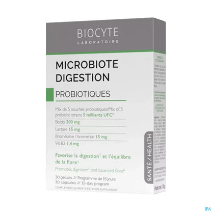 Microbiote Digestion 30 Capsules