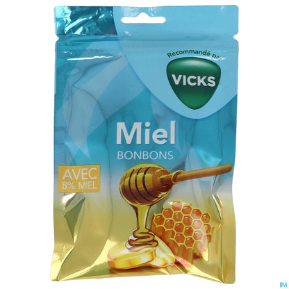 Honey and Menthol Candies 72g Dry Throat From 6 Years Old