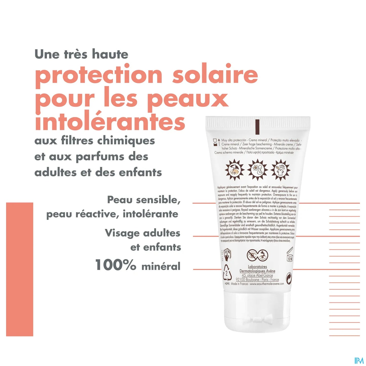 Crème Minérale de Jour SPF 50+ 50ml