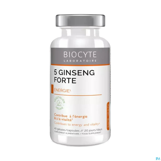 5 capsule di Ginseng Forte x40