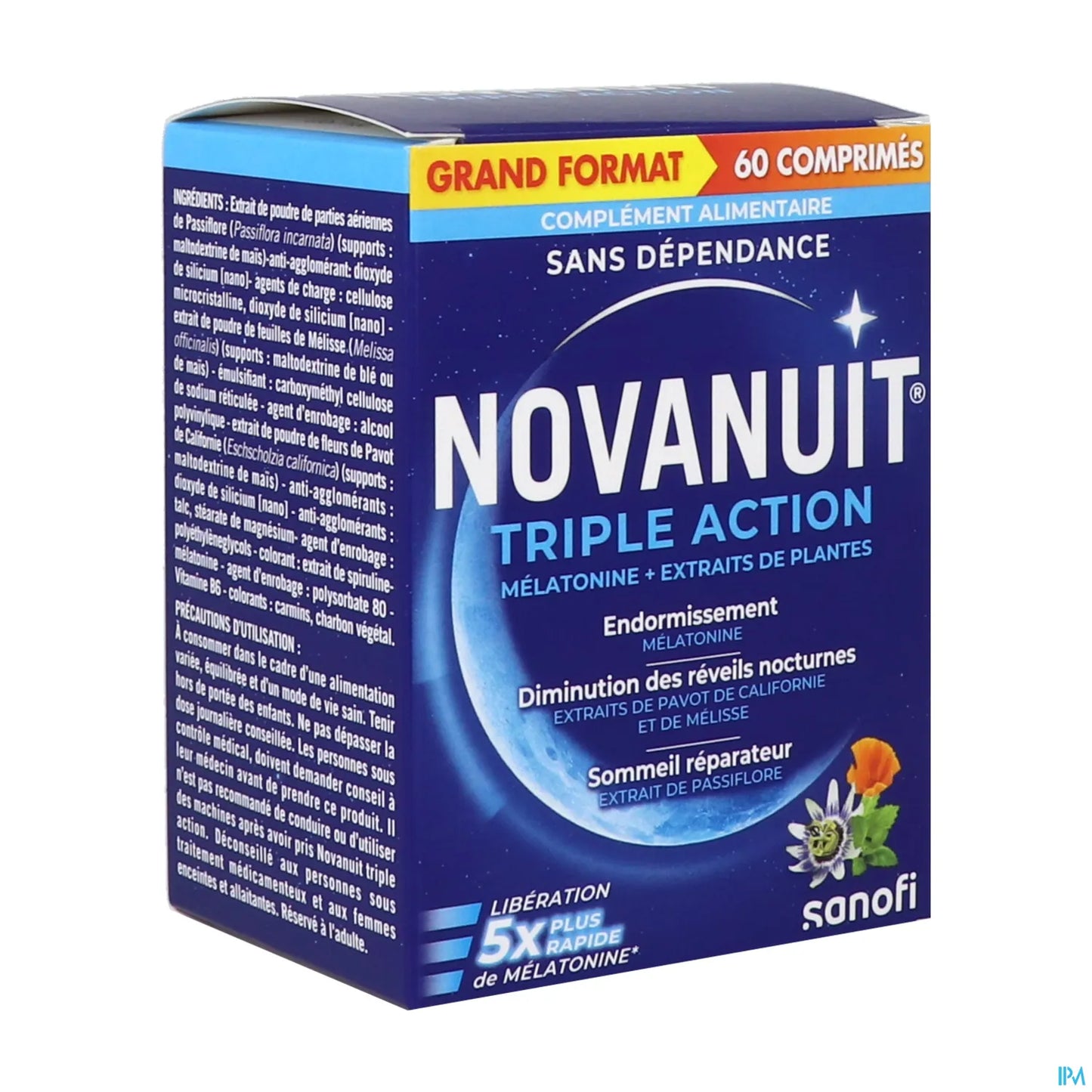 Sanofi Novanuit Tripla Azione Grande Formato 60 Compresse