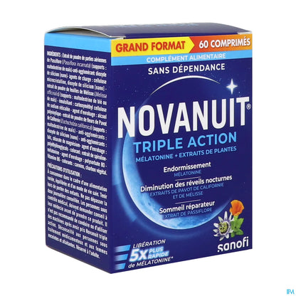 Sanofi Novanuit Tripla Azione Grande Formato 60 Compresse