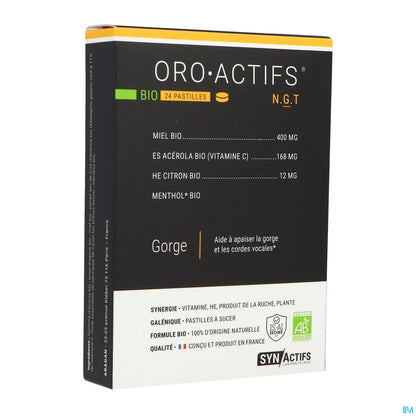 Synactifs OroActifs Bio 24 Pastiglie