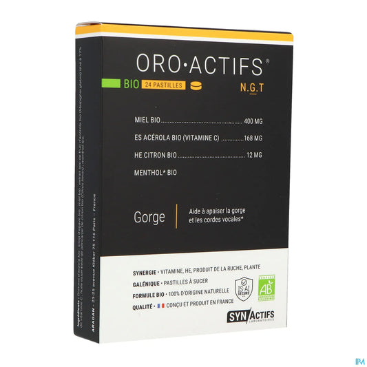 Synactifs OroActifs Bio 24 Pastiglie