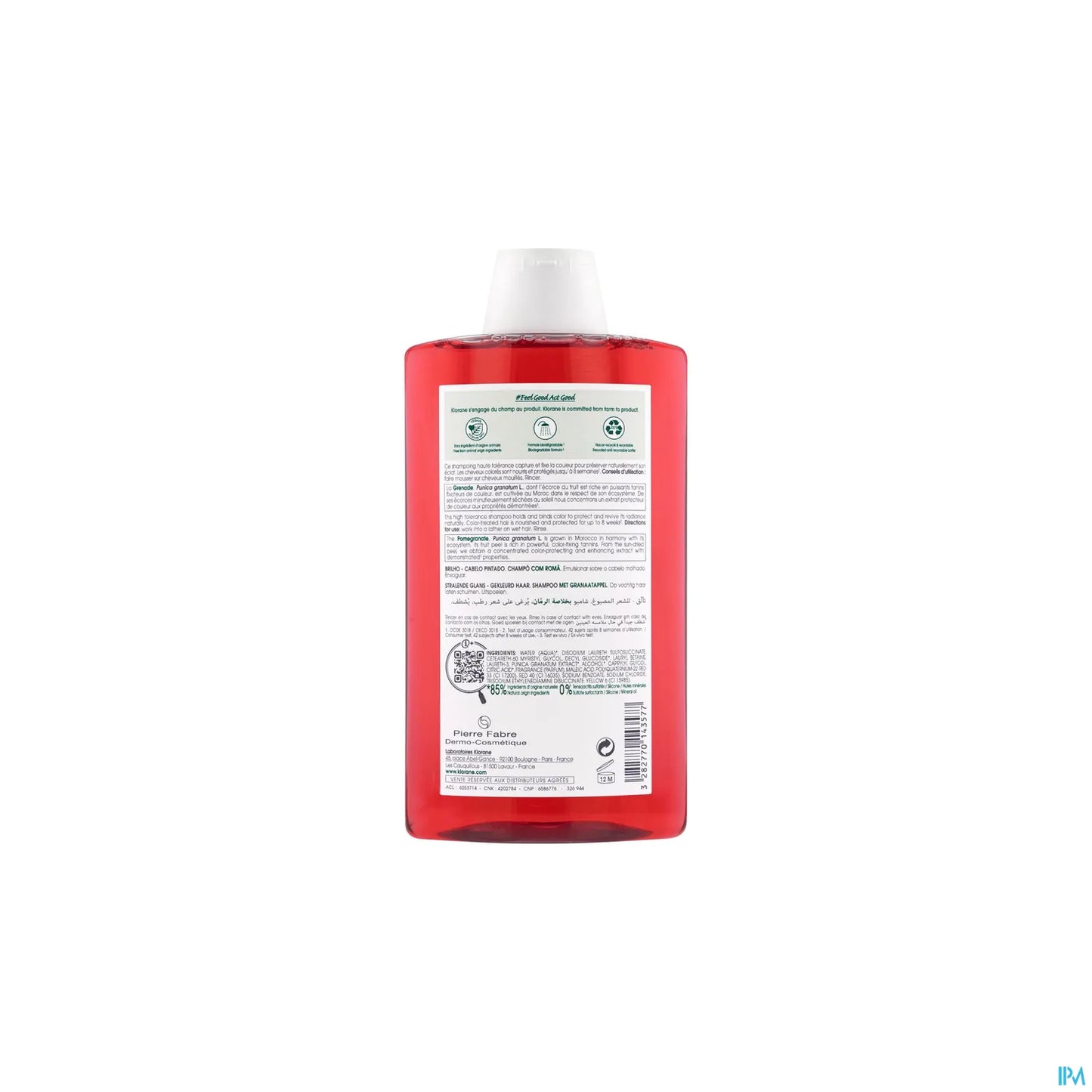 Pomegranate Shine Shampoo for Colored Hair 400ml