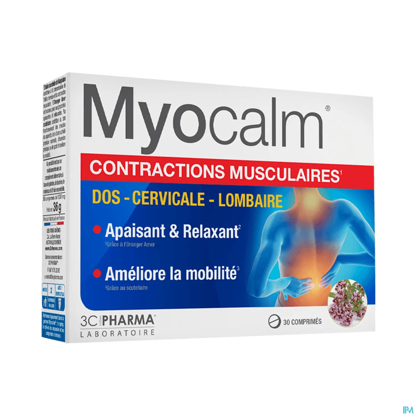 Myocalm Contractions Musculaires 30 Comprimés