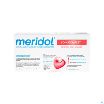 Dentifrice Soin Complet Gencives Dents Sensibles 2x75ml