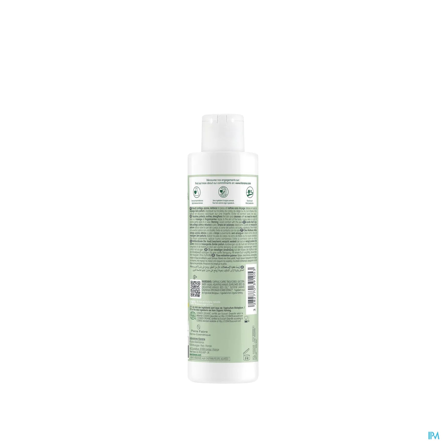Bébé Huile Multi-Usages Bio Calendula 200ml